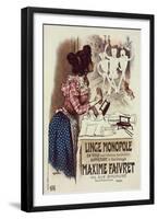 Linge monopole Maxime Faivret-Roedel-Framed Art Print