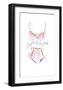 Lingerie de la Journee-Tina-Framed Art Print