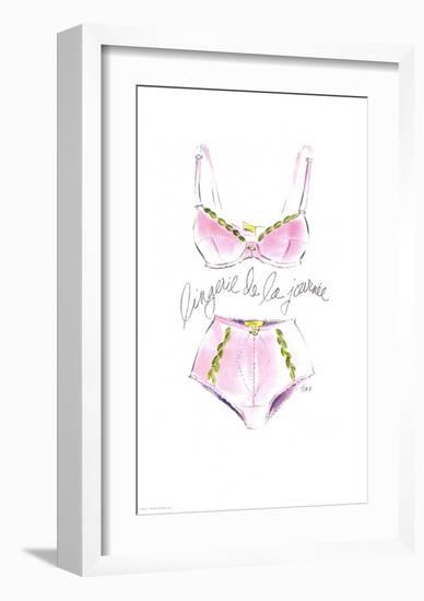 Lingerie de la Journee-Tina-Framed Art Print