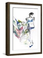Lingerie Lady-Schuyler Rideout-Framed Art Print