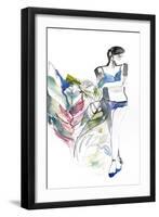 Lingerie Lady-Schuyler Rideout-Framed Art Print