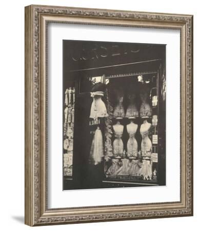 de Strasbourg Vintage Photo Reprint 1912 PARIS Corset Shop Eugene Atget Blvd 