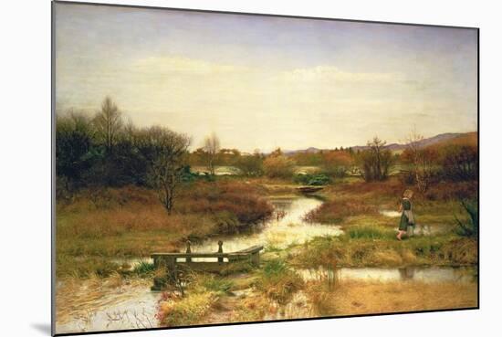 Lingering Autumn, 1890-John Everett Millais-Mounted Giclee Print