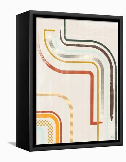 Lingering Lines I-Melissa Averinos-Framed Stretched Canvas