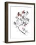 Lingonberry Branch-null-Framed Giclee Print