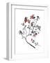 Lingonberry Branch-null-Framed Giclee Print