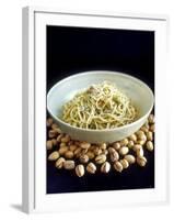 Linguine Al Pistacchio (Linguine with Pistachio Pesto)-Jean Cazals-Framed Photographic Print