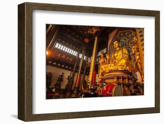 Lingyin Temple, Hangzhou, Zhejiang province, China, Asia-Michael Snell-Framed Photographic Print