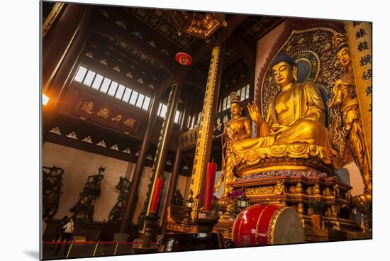 Lingyin Temple, Hangzhou, Zhejiang province, China, Asia-Michael Snell-Mounted Photographic Print