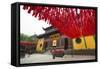 Lingyin Temple, Hangzhou, Zhejiang province, China, Asia-Michael Snell-Framed Stretched Canvas