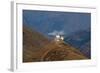 Lingzhi Dzong, a Spectacular Site on the Laya-Gasa Trek, Thimpu District, Bhutan, Asia-Alex Treadway-Framed Photographic Print