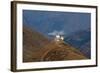 Lingzhi Dzong, a Spectacular Site on the Laya-Gasa Trek, Thimpu District, Bhutan, Asia-Alex Treadway-Framed Photographic Print