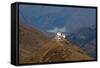 Lingzhi Dzong, a Spectacular Site on the Laya-Gasa Trek, Thimpu District, Bhutan, Asia-Alex Treadway-Framed Stretched Canvas