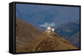 Lingzhi Dzong, a Spectacular Site on the Laya-Gasa Trek, Thimpu District, Bhutan, Asia-Alex Treadway-Framed Stretched Canvas