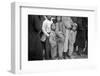 Lining up for food at mealtime in the camp for flood refugees, Forrest City, Arkansas, 1937-Walker Evans-Framed Photographic Print