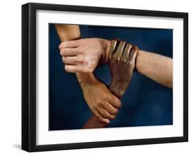 Linked Hands-Tony McConnell-Framed Photographic Print