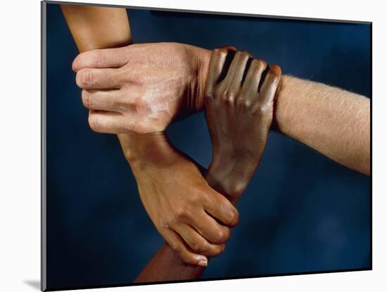 Linked Hands-Tony McConnell-Mounted Photographic Print