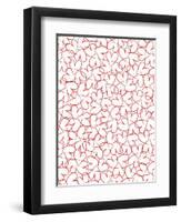Linked Hearts, 2014-Louisa Hereford-Framed Premium Giclee Print