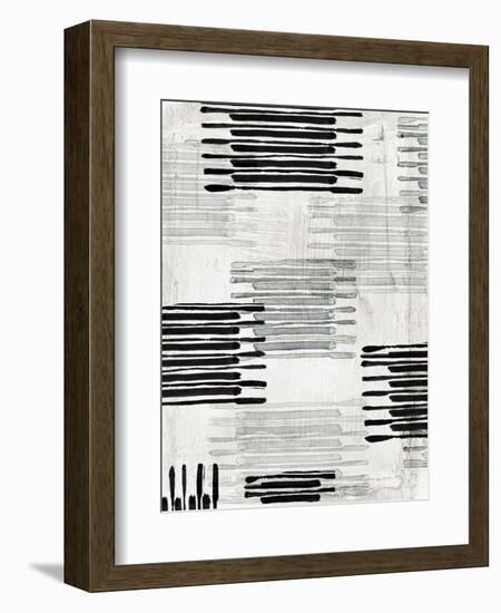 Linked to Silver II-Eva Watts-Framed Art Print