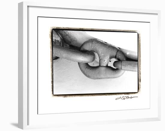 Linked Together II-Laura Denardo-Framed Art Print