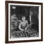 Linking Bed Sprigs-Lewis Wickes Hine-Framed Photo