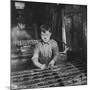Linking Bed Sprigs-Lewis Wickes Hine-Mounted Photo