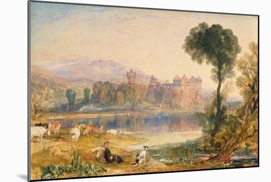Linlithgow Palace, 1821-J. M. W. Turner-Mounted Giclee Print