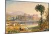 Linlithgow Palace, 1821-J. M. W. Turner-Mounted Giclee Print