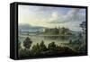 Linlithgow Palace-Scottish School-Framed Stretched Canvas