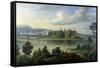 Linlithgow Palace-Scottish School-Framed Stretched Canvas