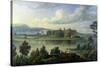 Linlithgow Palace-Scottish School-Stretched Canvas