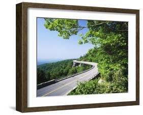 Linn Cove Viaduct, Blue Ridge Parkway National Park, North Carolina, USA-Adam Jones-Framed Premium Photographic Print