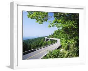 Linn Cove Viaduct, Blue Ridge Parkway National Park, North Carolina, USA-Adam Jones-Framed Premium Photographic Print