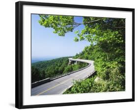 Linn Cove Viaduct, Blue Ridge Parkway National Park, North Carolina, USA-Adam Jones-Framed Photographic Print