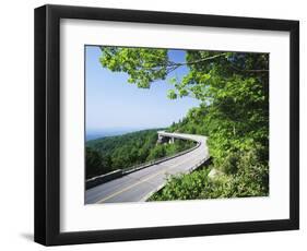 Linn Cove Viaduct, Blue Ridge Parkway National Park, North Carolina, USA-Adam Jones-Framed Photographic Print