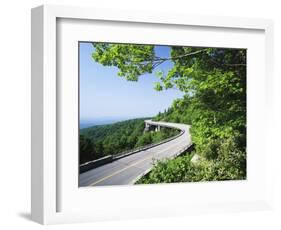 Linn Cove Viaduct, Blue Ridge Parkway National Park, North Carolina, USA-Adam Jones-Framed Photographic Print