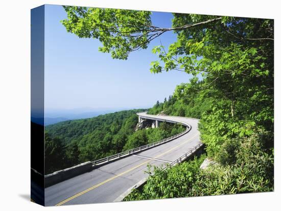 Linn Cove Viaduct, Blue Ridge Parkway National Park, North Carolina, USA-Adam Jones-Stretched Canvas