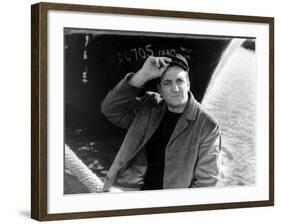 Lino Ventura: Le Bateau D'Emile, 1962-Marcel Dole-Framed Photographic Print