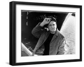Lino Ventura: Le Bateau D'Emile, 1962-Marcel Dole-Framed Photographic Print