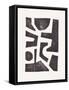 Linocut Abstract #5-Alisa Galitsyna-Framed Stretched Canvas