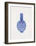 Linocut Vase #8-Alisa Galitsyna-Framed Photographic Print