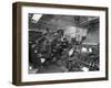 Linotype Machine Room at a Printing Company, Mexborough, South Yorkshire, 1959-Michael Walters-Framed Photographic Print