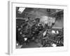 Linotype Machine Room at a Printing Company, Mexborough, South Yorkshire, 1959-Michael Walters-Framed Photographic Print