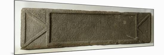 Linteau du tombeau d'Imrui'l-Quays-null-Mounted Giclee Print