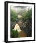 Linville Falls, Linville Gorge, Pisgah National Forest, North Carolina, USA-Adam Jones-Framed Photographic Print