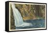 Linville Falls-null-Framed Stretched Canvas