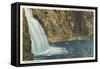Linville Falls-null-Framed Stretched Canvas