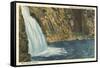 Linville Falls-null-Framed Stretched Canvas