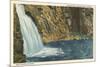 Linville Falls-null-Mounted Art Print