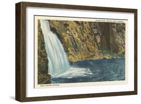 Linville Falls-null-Framed Art Print